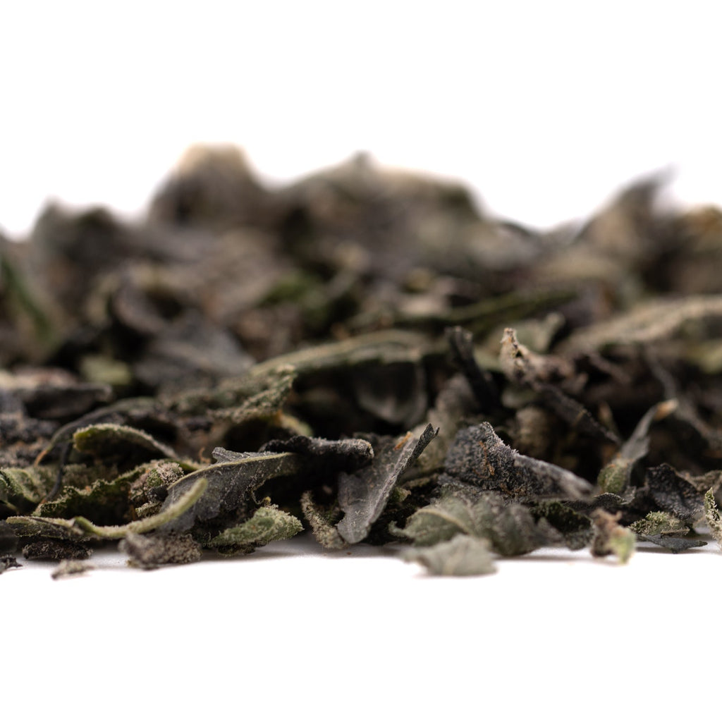Close-up of loose-leaf green tea with dried curled leaves for Cake Batter Indoor Trim Wholesale