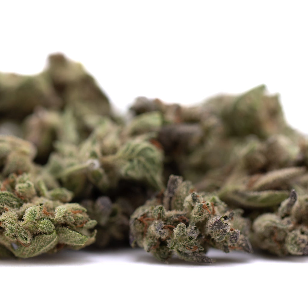 Premium Top Gun THCa Flower Smalls: Green Buds with Trichomes